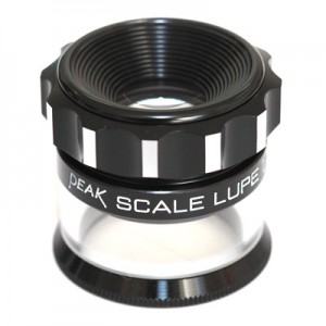loupe graduée peak 15x avec une echelle SL20160