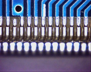Carte electronique, eclairage anneau LED.